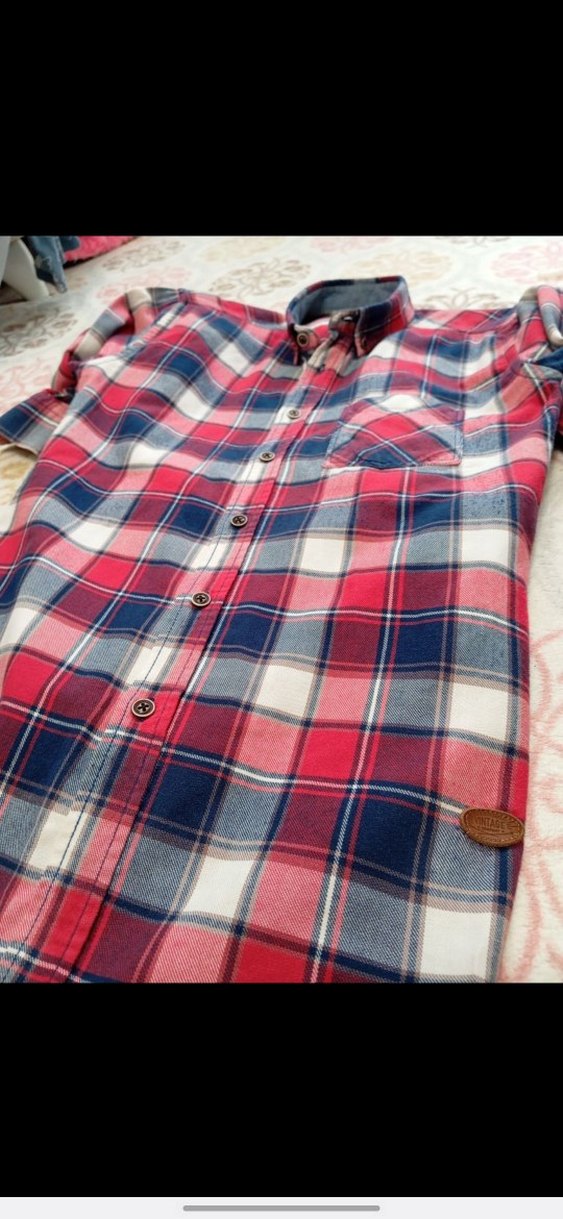 Erkek Ekose Uzun Kollu Gömlek - Görsel 5