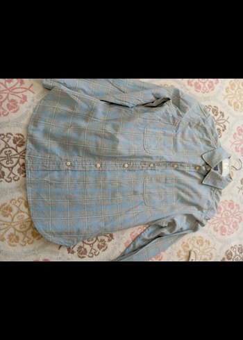 Düğmeli Gri Erkek Gömlek - Görsel 3