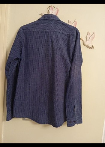 Lacoste Erkek Lacivert Uzun Kollu Gömlek - Görsel 5