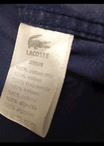 Lacoste Erkek Lacivert Uzun Kollu Gömlek - Görsel 8