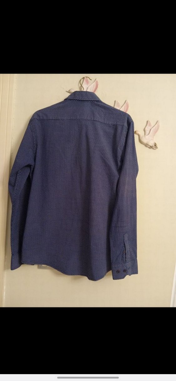 Lacoste Erkek Lacivert Uzun Kollu Gömlek - Görsel 5