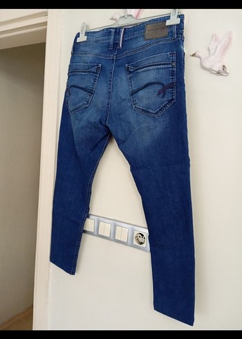 Erkek Lacivert Denim Regular Fit Jean - Görsel 3