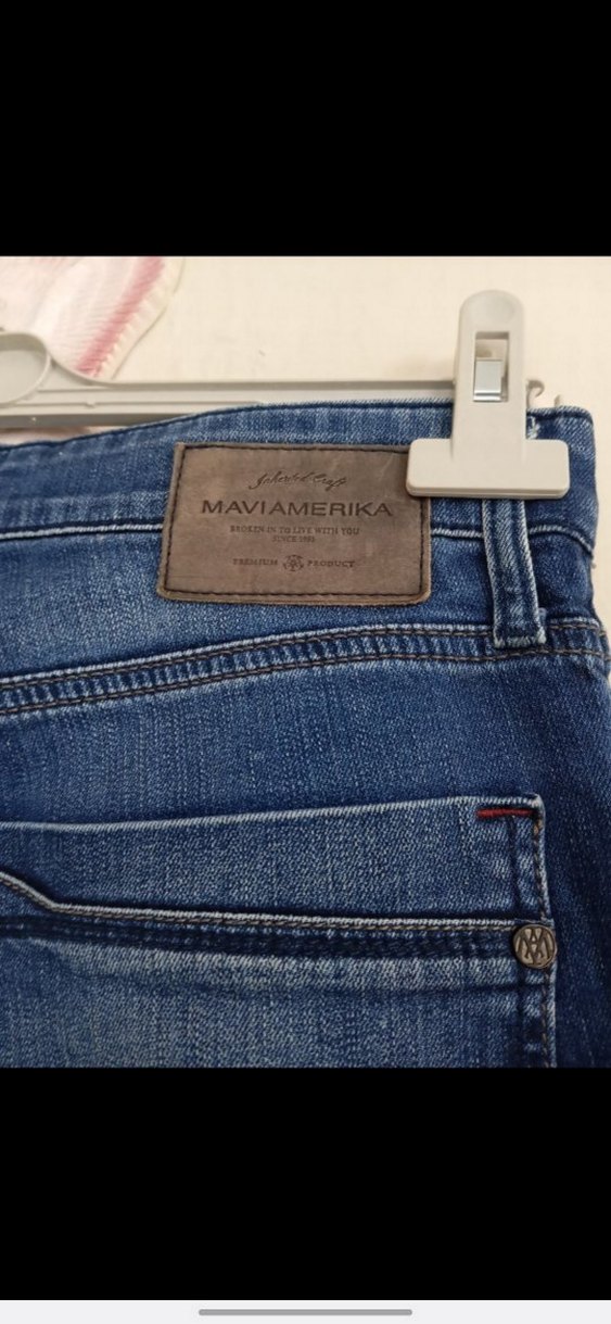 Erkek Lacivert Denim Regular Fit Jean - Görsel 5