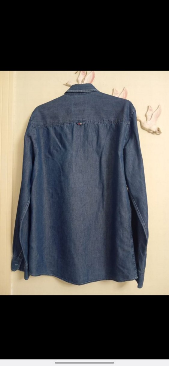 Mavi Denim Uzun Kollu Erkek Gömlek - Görsel 2