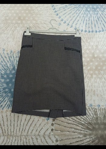 Gri Mini Kadın Eteği - Görsel 3