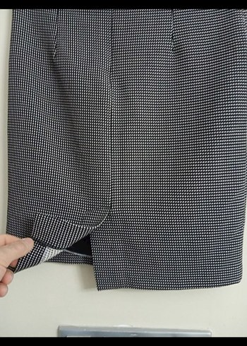 Gri Mini Kadın Eteği - Görsel 4