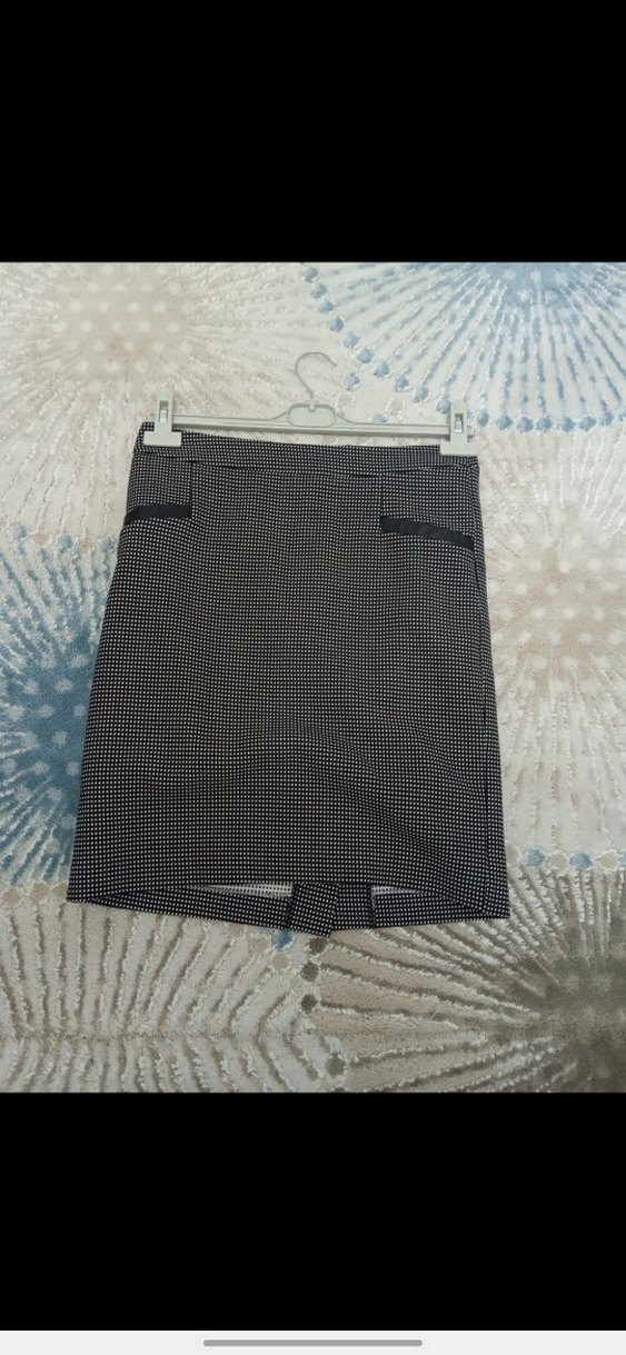 Gri Mini Kadın Eteği - Görsel 3