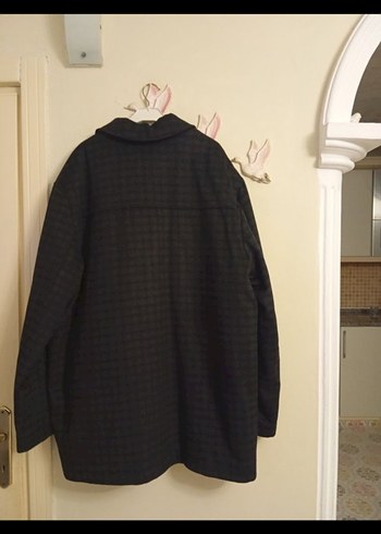 Erkek Battal Boy Kaşe Mont - Görsel 3