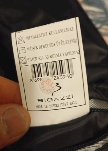 Erkek Battal Boy Kaşe Mont - Görsel 7