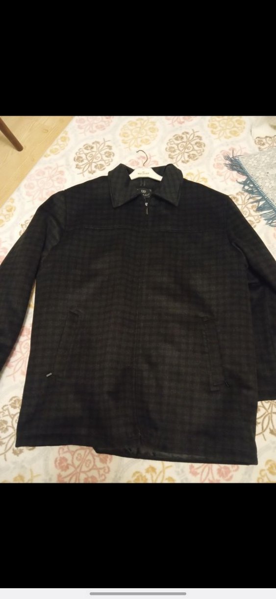 Erkek Battal Boy Kaşe Mont - Görsel 2