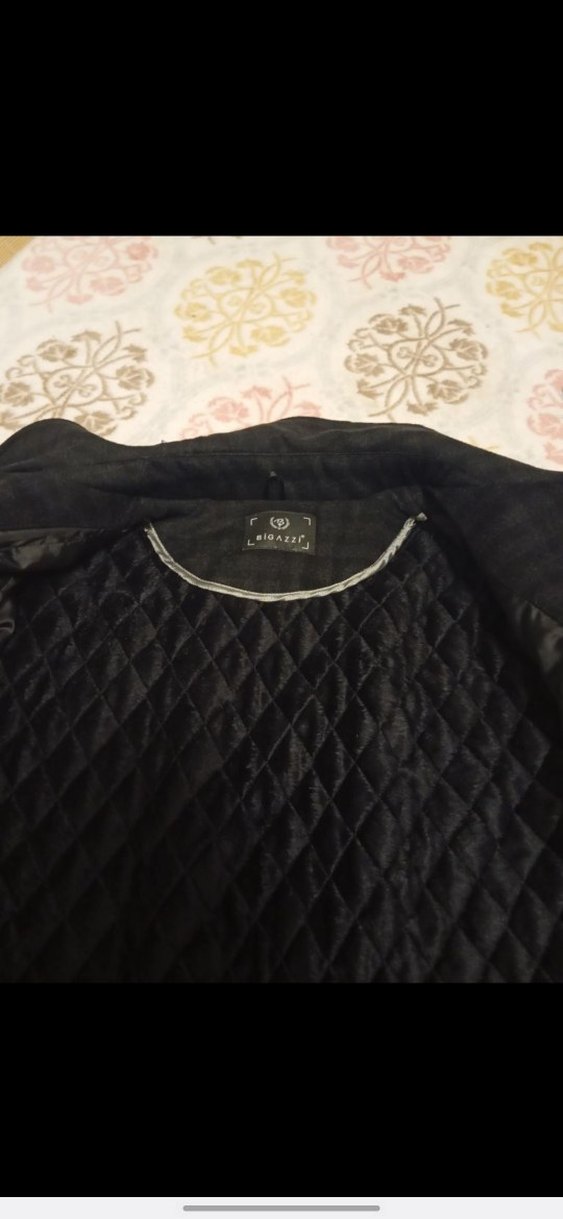 Erkek Battal Boy Kaşe Mont - Görsel 5