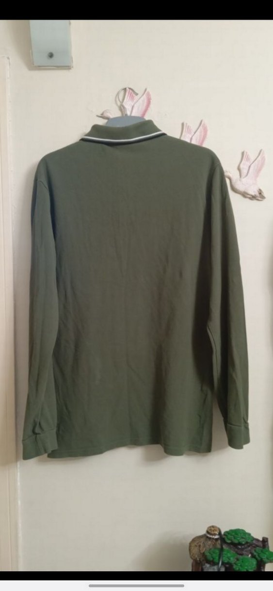 Erkek Uzun Kollu Polo Yaka Tişört - Görsel 4