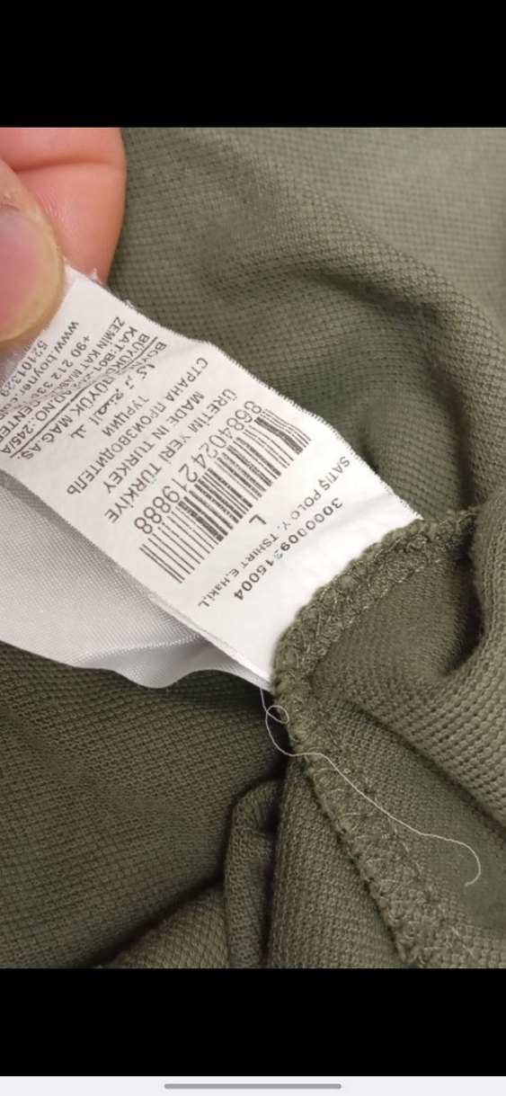 Erkek Uzun Kollu Polo Yaka Tişört - Görsel 5