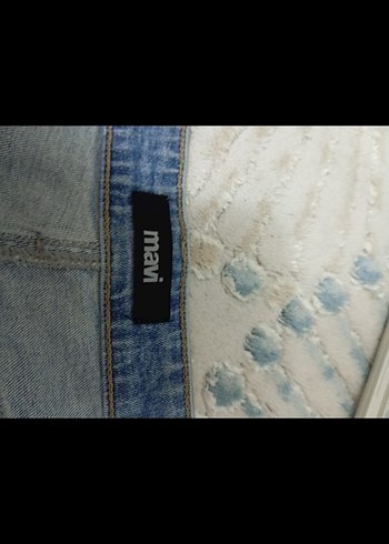 Erkek Mavi Denim Mini Şort - Görsel 7