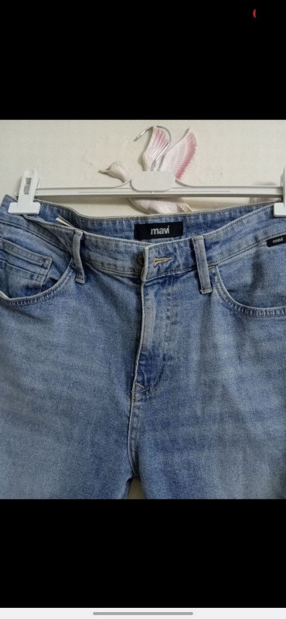 Erkek Mavi Denim Mini Şort - Görsel 3