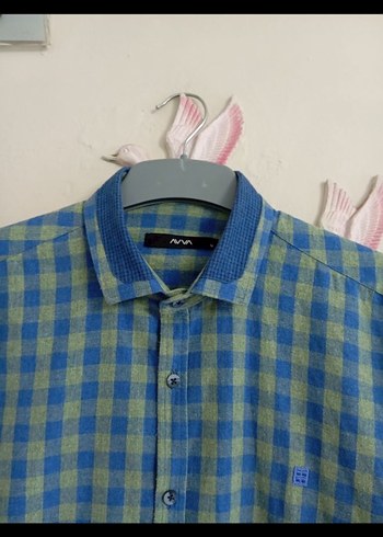 Kareli Uzun Kollu Erkek Gömlek - Görsel 3