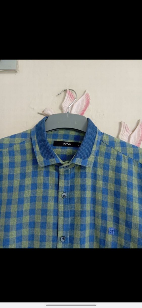 Kareli Uzun Kollu Erkek Gömlek - Görsel 3