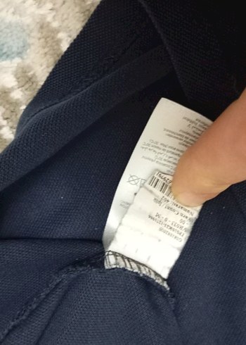 Lacivert Uzun Kollu Polo Tişört - Görsel 7