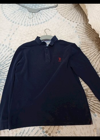 Lacivert Uzun Kollu Polo Tişört - Görsel 4