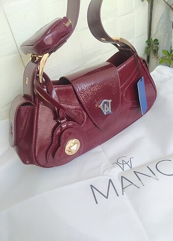 Askılı çantaTOZ TORBALI BORDO MANCH