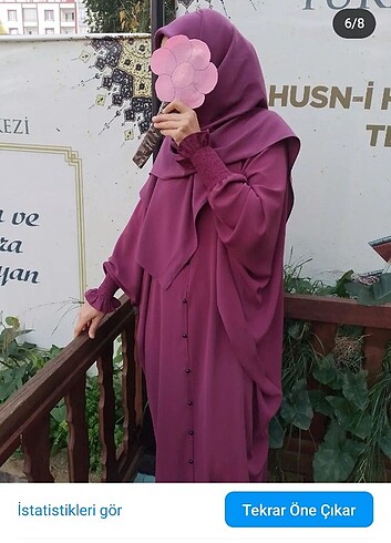 xl Beden mor Renk Yarasa kol ferace 