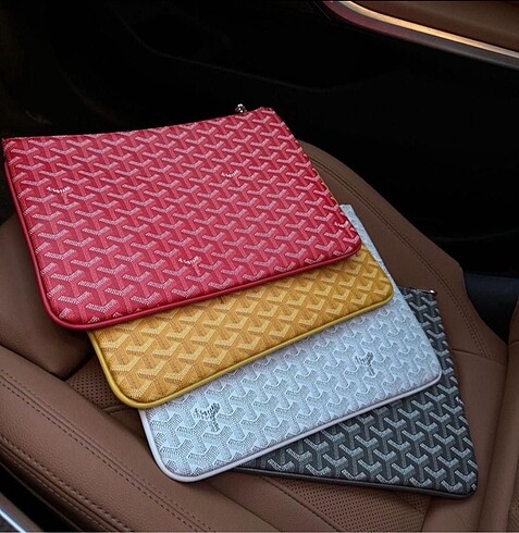 Kırmızı goyard çanta