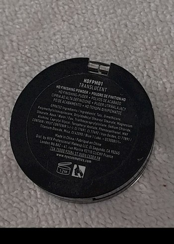 NYX Mini Mat Bitişli Transparan Pudra 2.8 Gr - Görsel 5