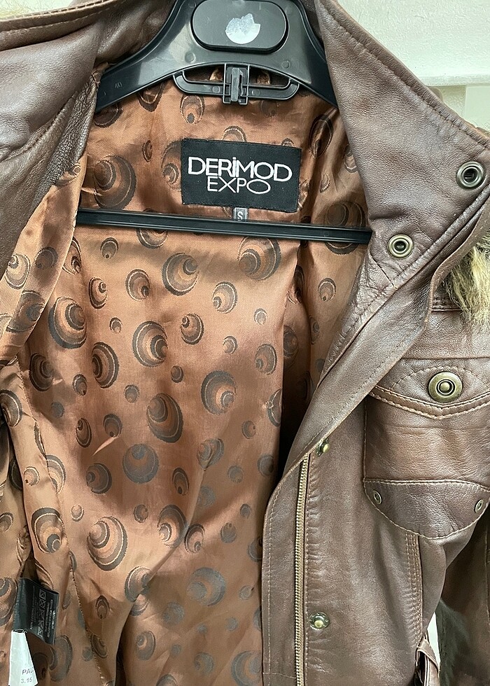 Orijinal Derimod Marka Deri Mont - Görsel 4