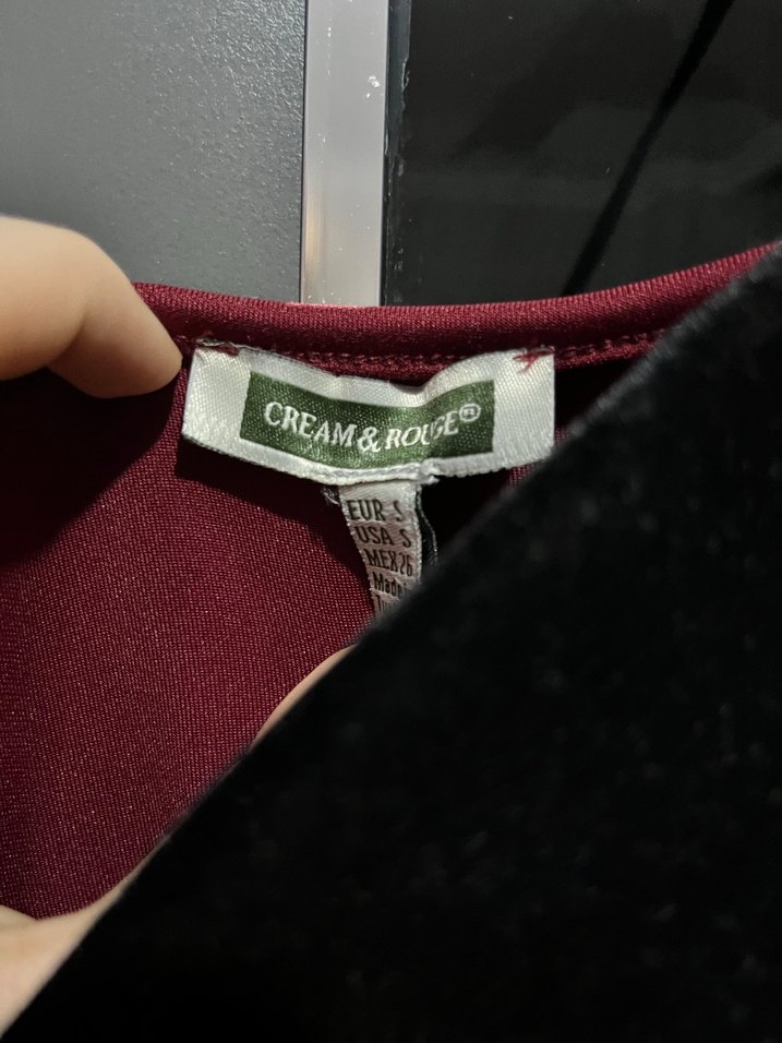 Bordo Gotik büstiyer - Görsel 2