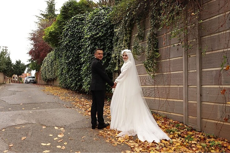 Tesettür gelinlik - Görsel 2