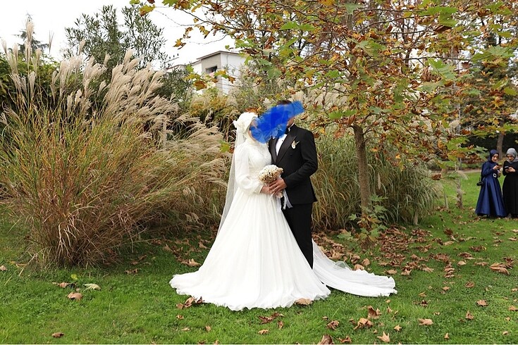 Tesettür gelinlik - Görsel 5