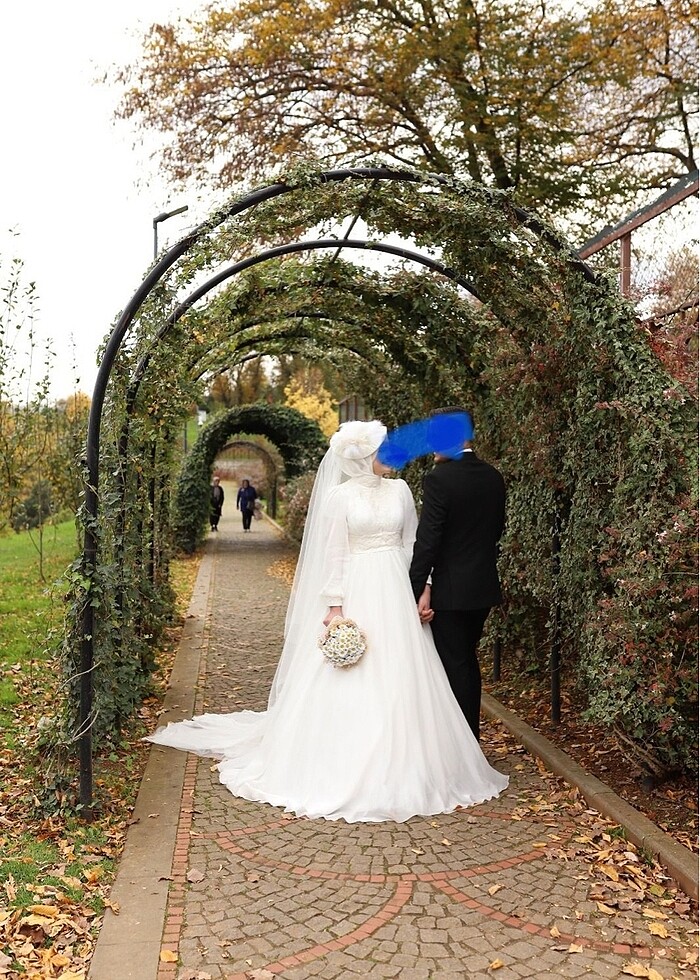 Tesettür gelinlik - Görsel 3