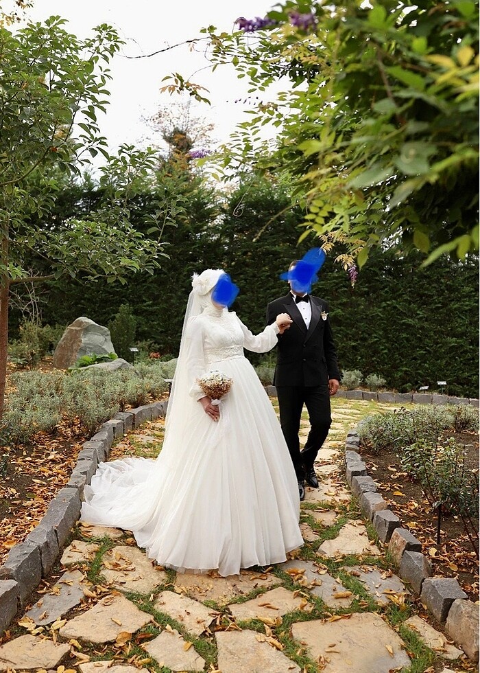 Tesettür gelinlik - Görsel 4