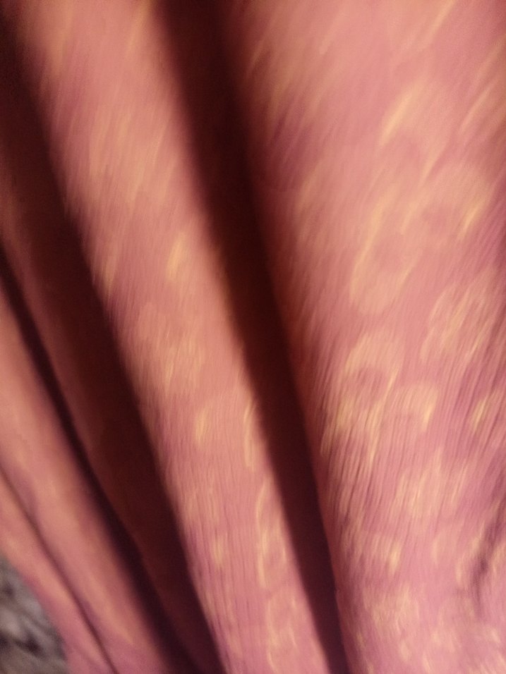 Vintage Bordo Uzun Elbise - Görsel 3