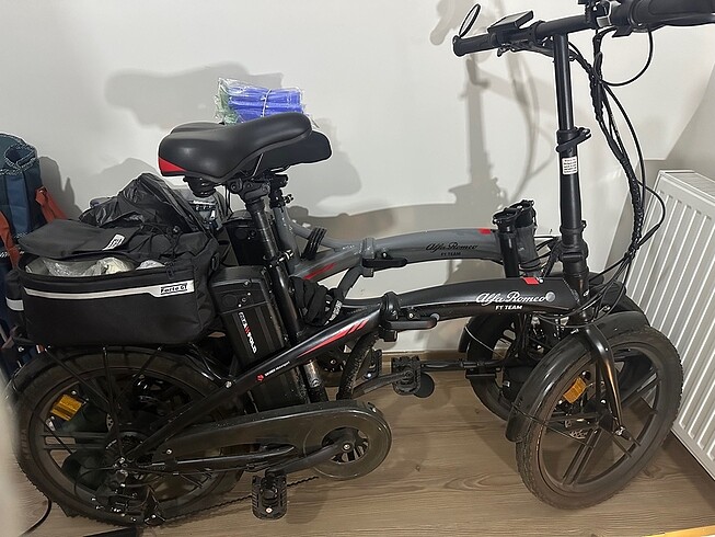 Elektrikli katlanır bisiklet rks alfa romeo