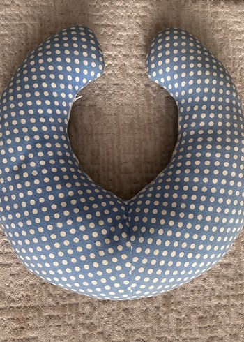 Mavi Puantiyeli Emzirme Yastığı - Görsel 2