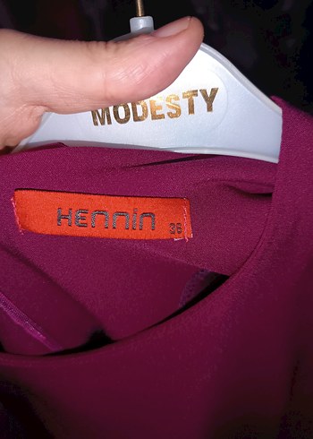 Bordo Uzun Kollu Drapeli Kadın Elbise - Görsel 5