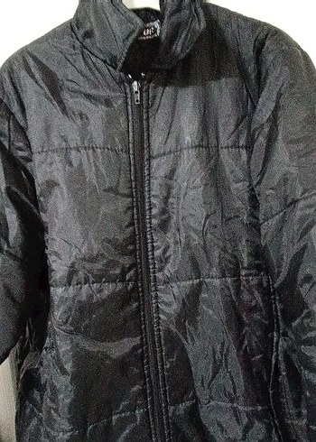 Siyah Fermuarlı Kadın Ceket - Görsel 2