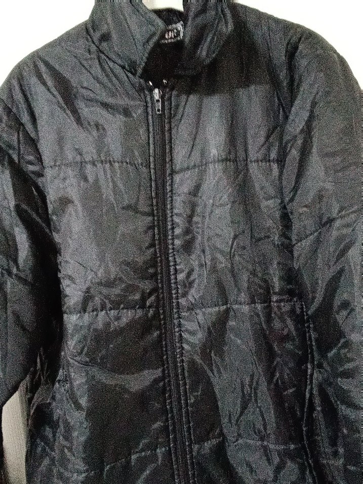 Siyah Fermuarlı Kadın Ceket - Görsel 2