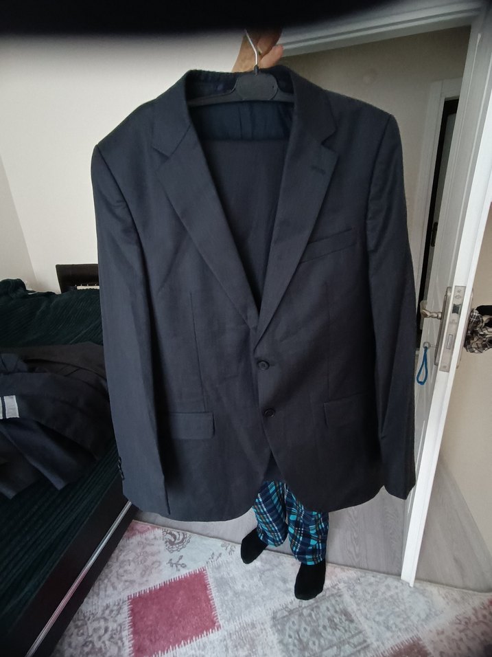 Erkek Regular Fit Lacivert Takım Elbise beymen - Görsel 3