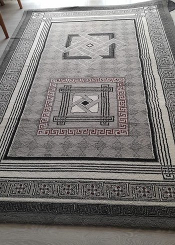 Gri Nakışlı Geleneksel Halı 4 metre kare 160 300 - Görsel 2