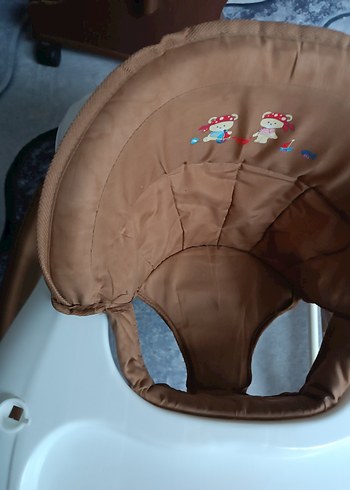 Kahverengi ve Gri Bebek Yürüteci - Görsel 2