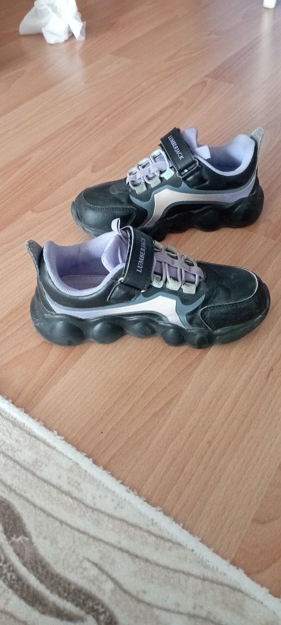 Kız Çocuk Mor Street Wear Sneaker - Görsel 5