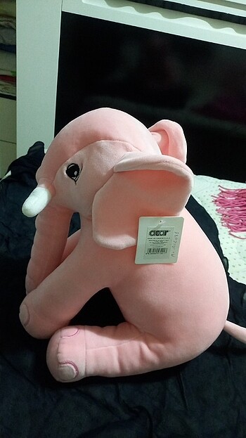 Pembe oyuncak fil - Görsel 2