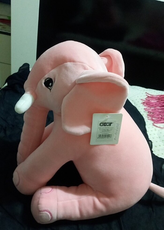 Pembe oyuncak fil - Görsel 2