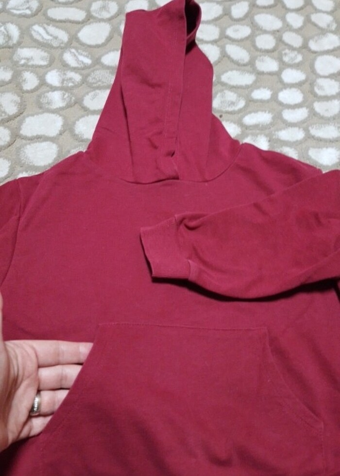 Bordo bluz - Görsel 2