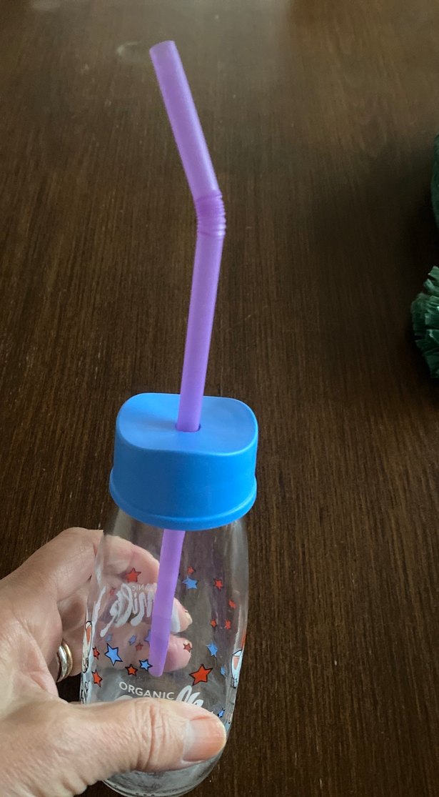 Pipetli su ve süt şişesi cam 250 ml - Görsel 5