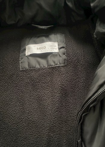 Siyah Kız Çocuk Kışlık Mont - Görsel 4