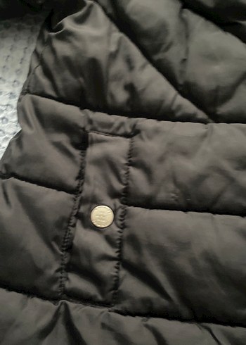 Siyah Kız Çocuk Kışlık Mont - Görsel 5