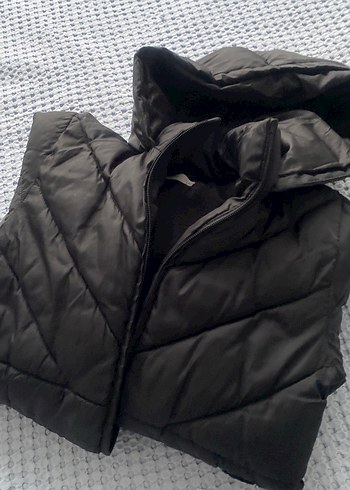 Siyah Kız Çocuk Kışlık Mont - Görsel 2